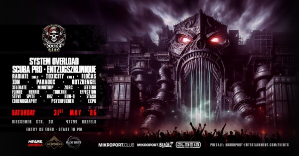 26.04.25 - Code Red - Hardtekk X Hardcore - Ticket