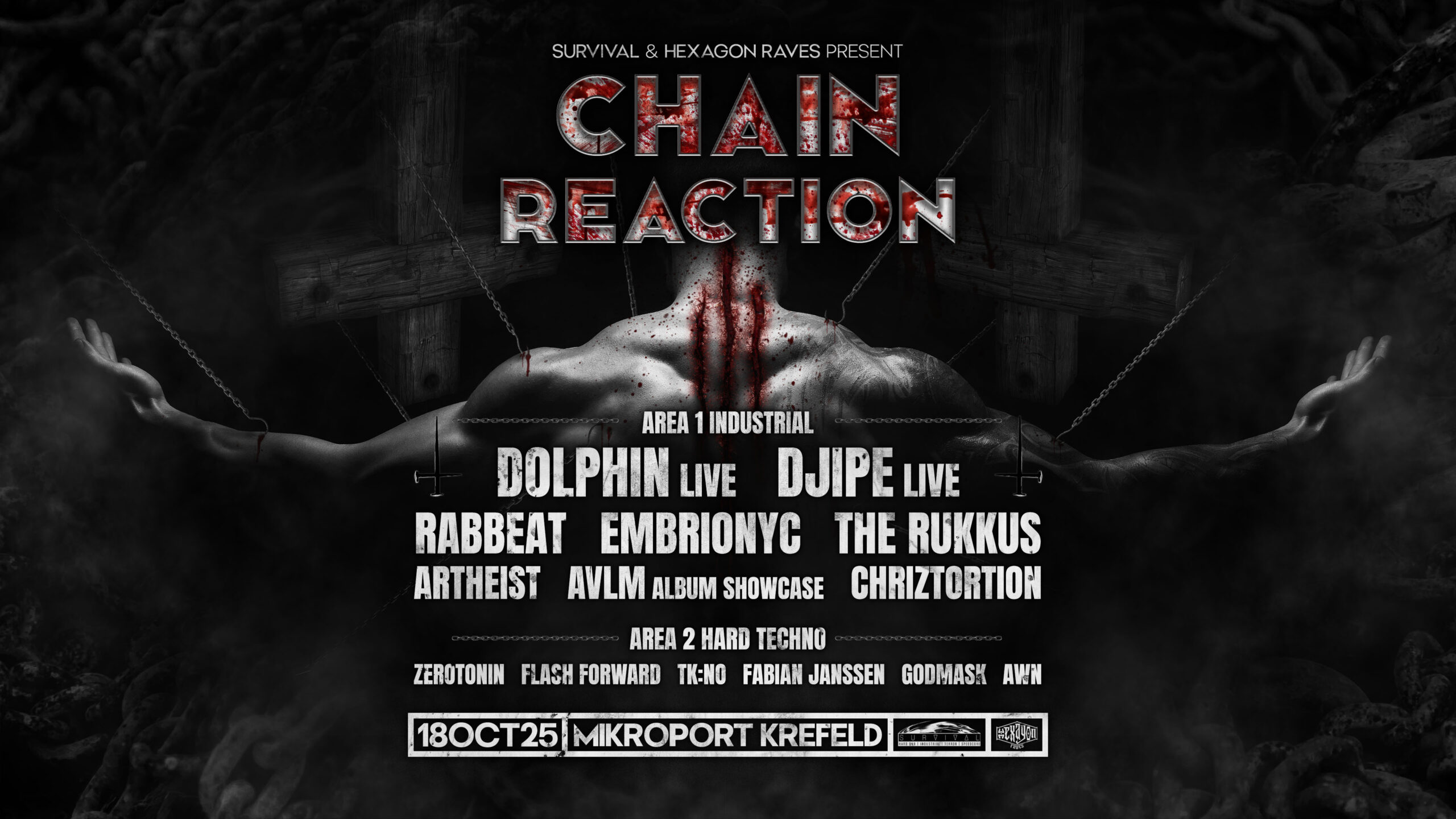 18.10.25 CHAIN REACTION III / INDUSTRIAL – HARDTECHNO