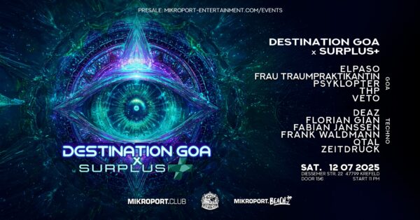 12.07.25 - Destination Goa x Surplus Ticket