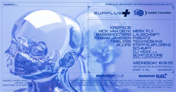 18.06.25 - Surplus+Techno x SBA Hardtechno - Ticket