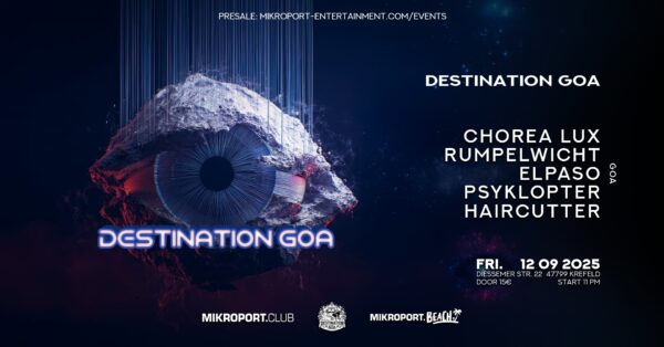 12.09.25 - Destination Goa - Open Air Special - TICKET