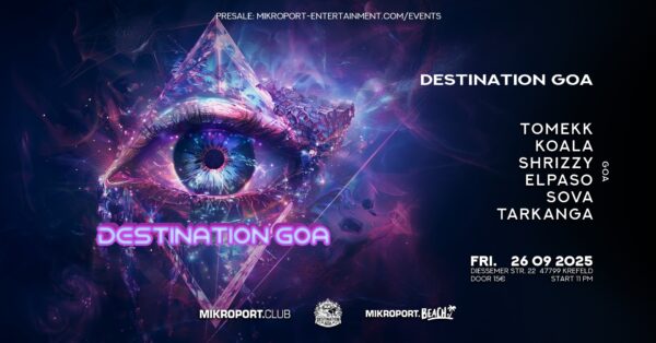 26.09.25 - Destination Goa - Ticket