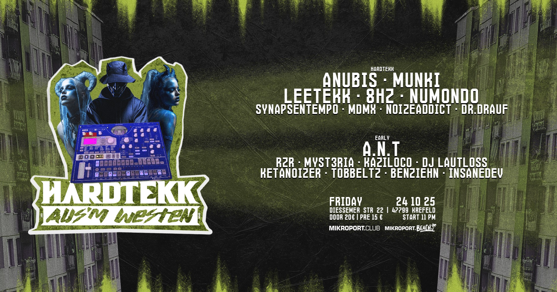 24.10.25 – HARDTEKK AUS´M WESTEN