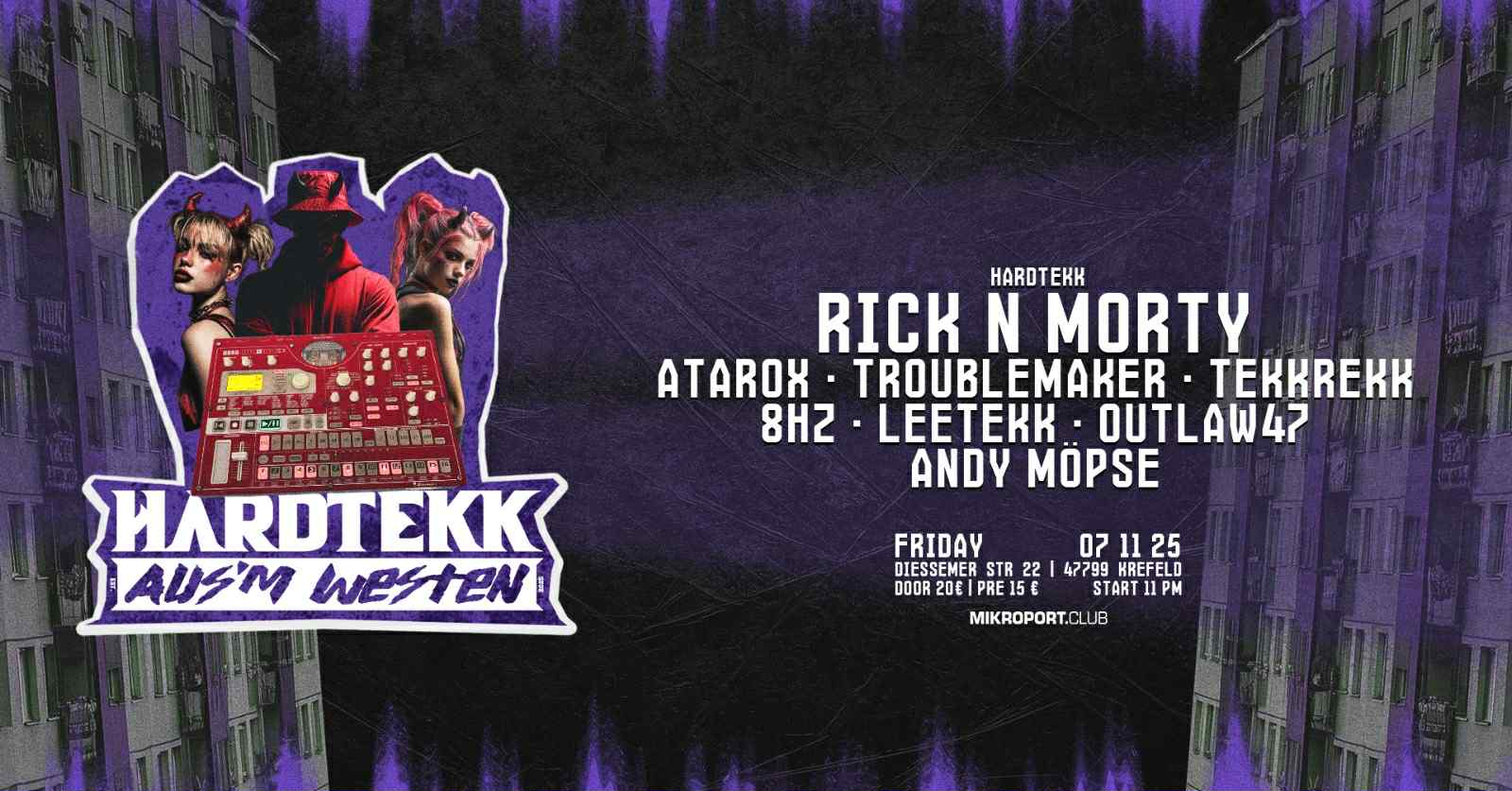 07.11.25 – Hardtekk aus´m Westen – Bunker Action