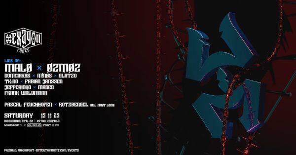 15.11.25 - Hexagon Raves w.MALØ & Øzmøz - Ticket