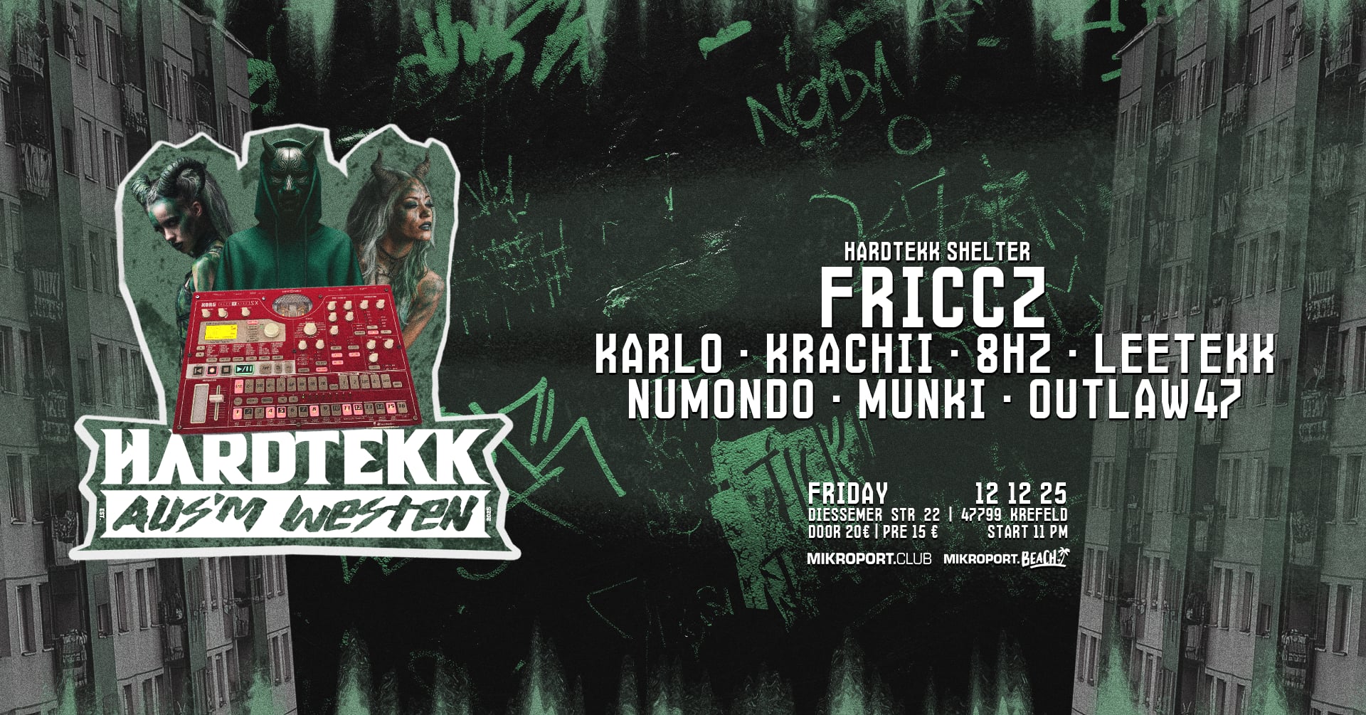 12.12.25 – hardtekk aus´m Westen