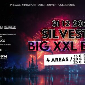 31.10.25 - SILVESTER  BIG XXL BANG 4 AREAS + XXL FIREWORK