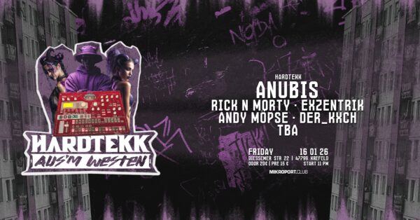 16.01.26 - Hardtekk aus´m Westen - Ticket