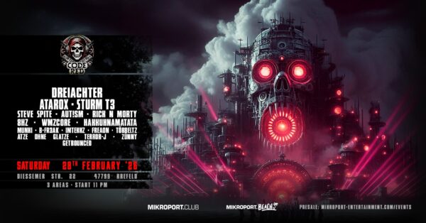 28.02.26 - CODE RED - HARDTEKK - HARDCORE - EARLY - Ticket