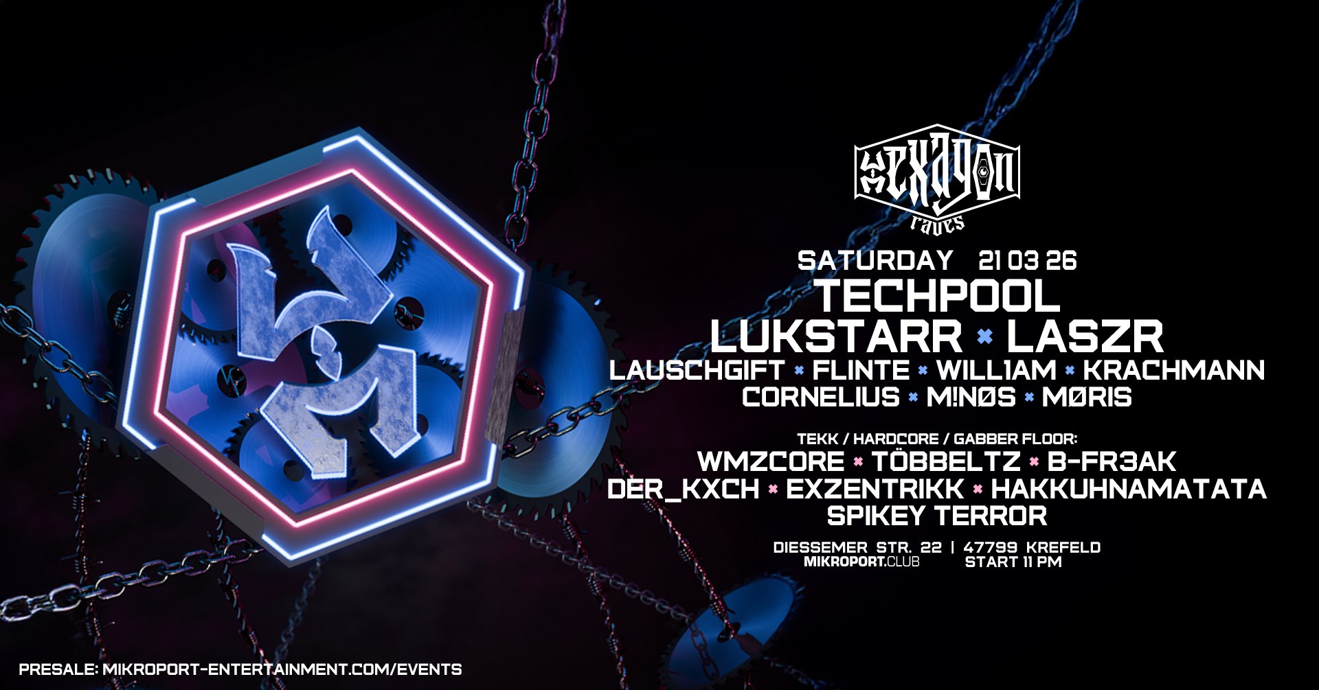 21.03.26 – HEXAGON RAVES