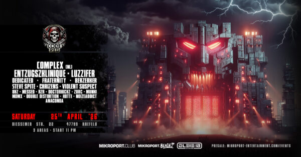 25.04.26 - CODE RED - Hardtekk x Bouncy Uptempo x Early Classics - Ticket