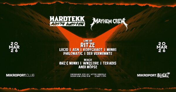 20.03.26 - Hardtekk aus´m Westen - Ticket