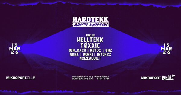 13.03.26 - Hardtekk aus´m Westen - Ticket