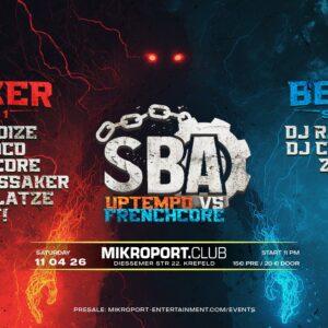 11.04.26 - Uptempo x Frenchcore - Ticket