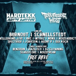 12.06.26 - Hardtekk aus´m Westen x Tekk Frequenz West - Ticket