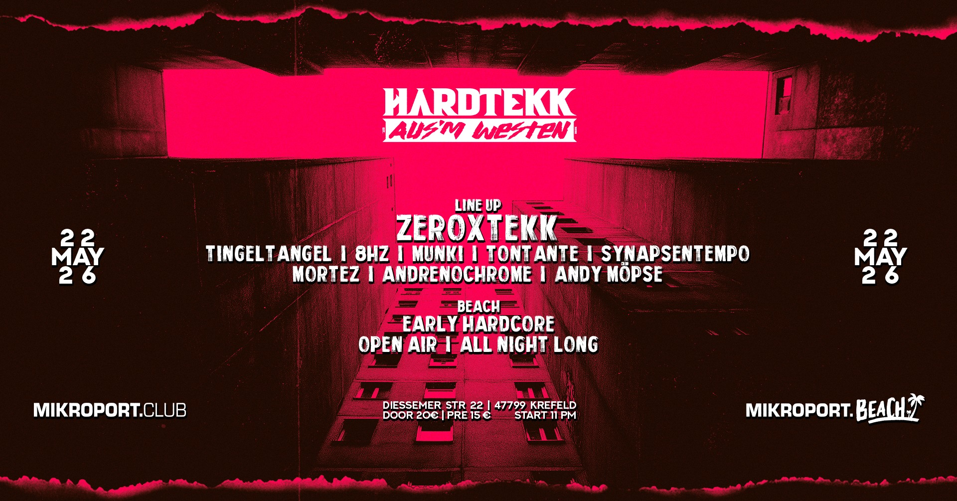 22.05.26 – Hardtekk aus´m  westen