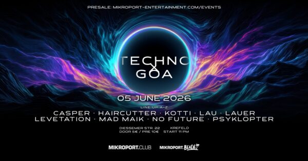 05.06.26 - Techno x Goa - Ticket