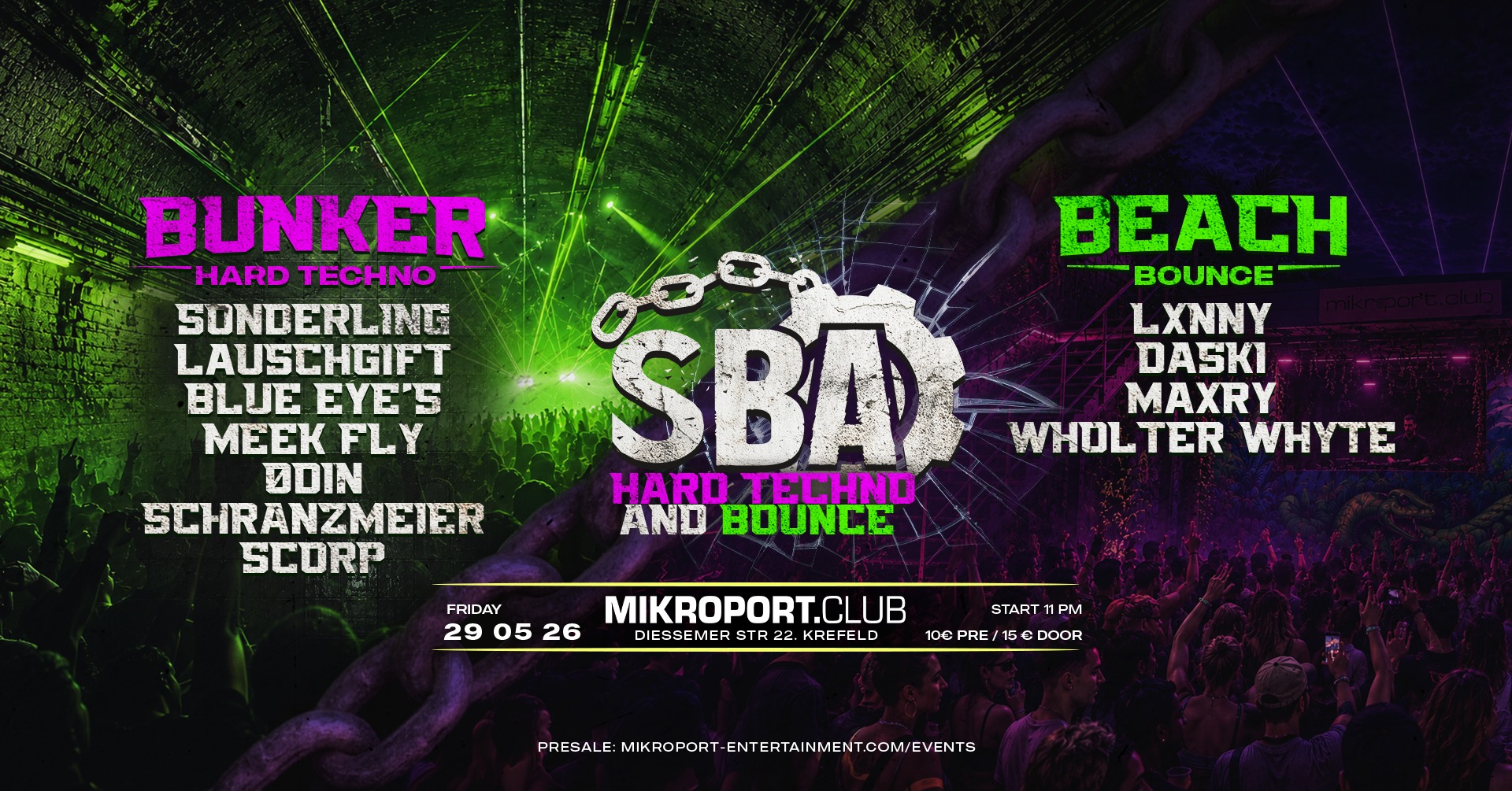 29.05.26 – SBA – Hardtechno x Bounce