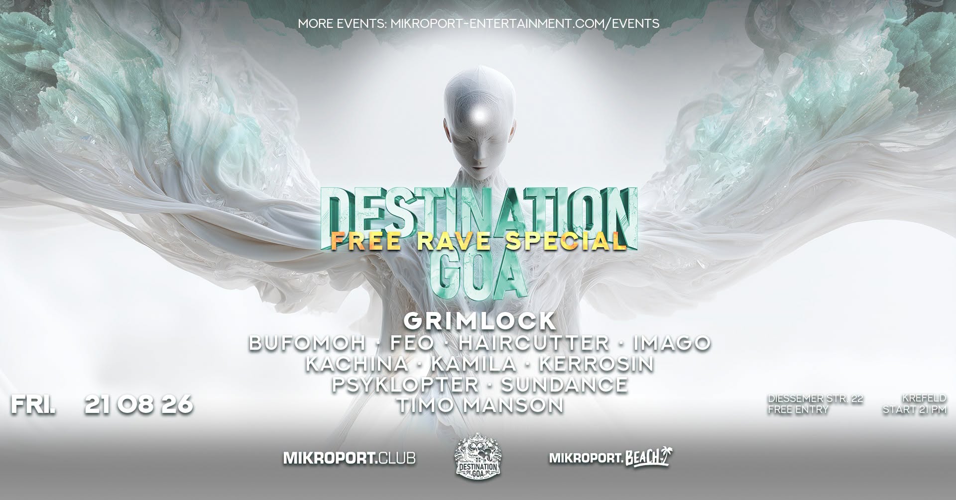 21.08.26 – FREE RAVE – DESTINATION GOA