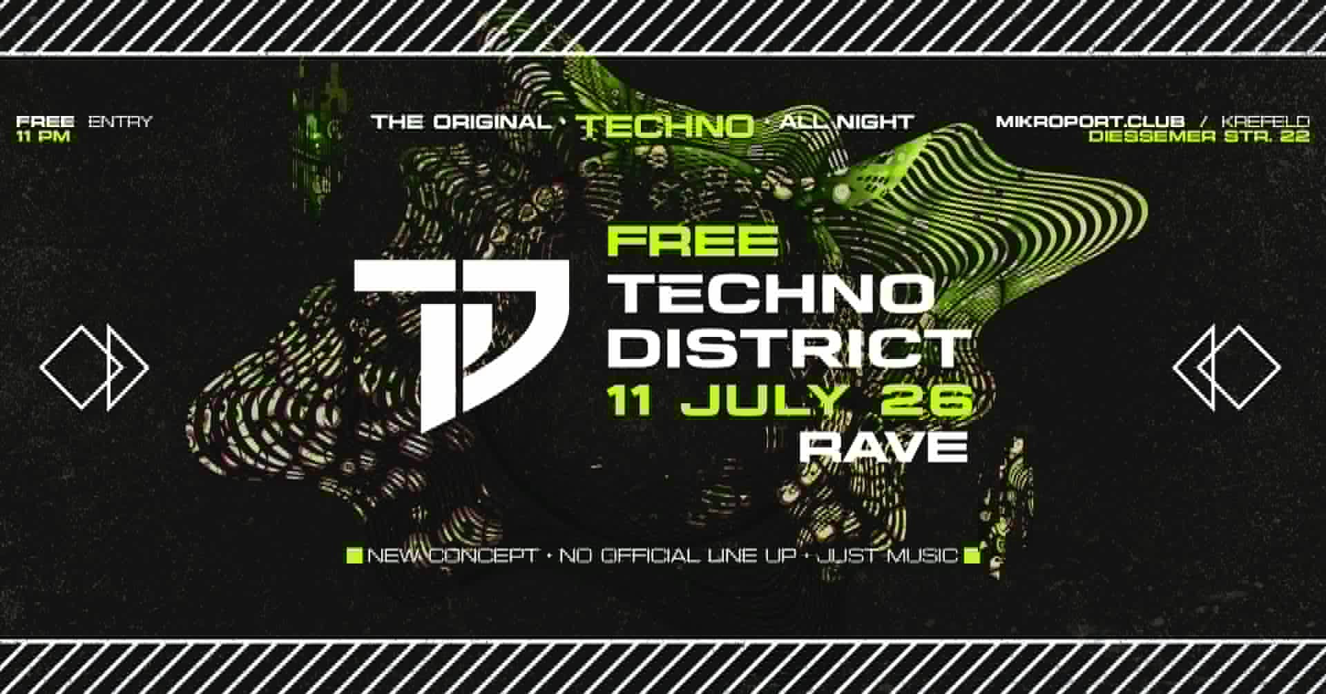 11.07.26 – Free Rave – Techno District