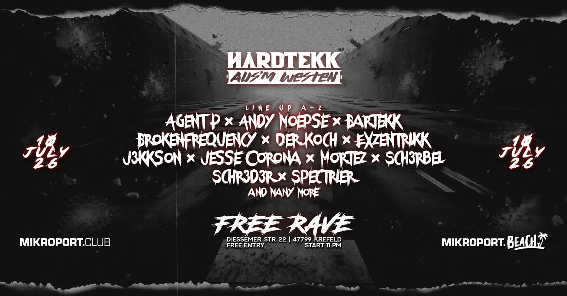 10.07.26 – Hardtekk aus´m  Westen