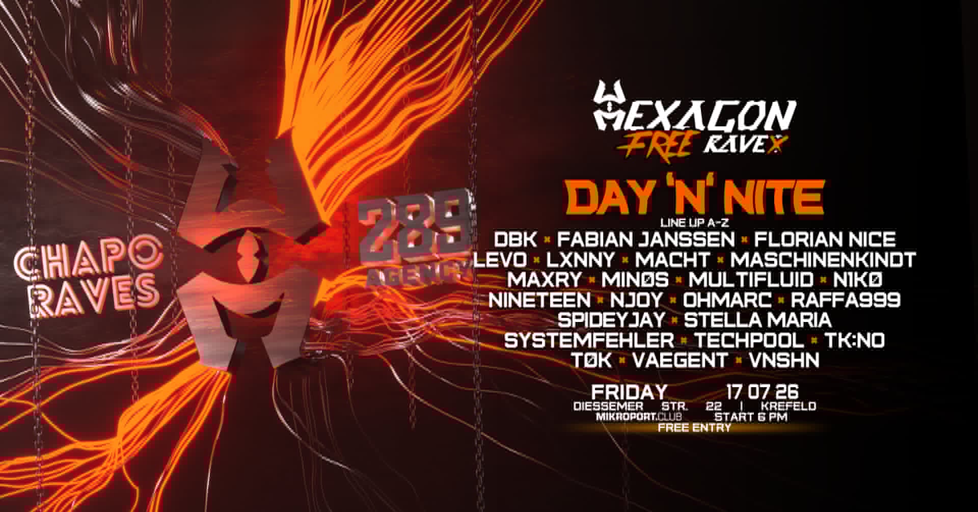 17.06.26 – Hexagon Raves x Chapo Raves