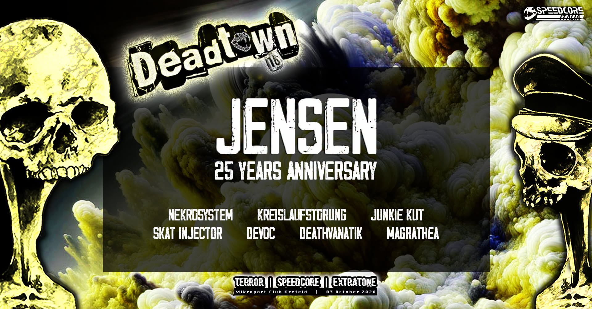 03.10.26 – Deadtown – JENSEN 25 Years ANNIVERSARY