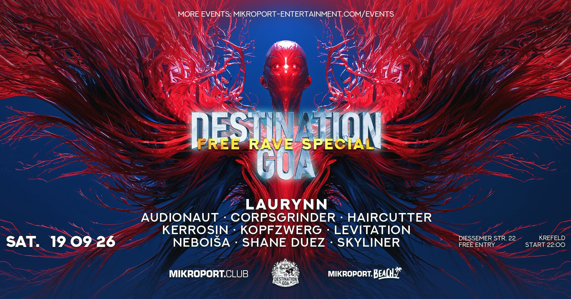 19.09.26 – Free Rave – Destination Goa – 2 Areas