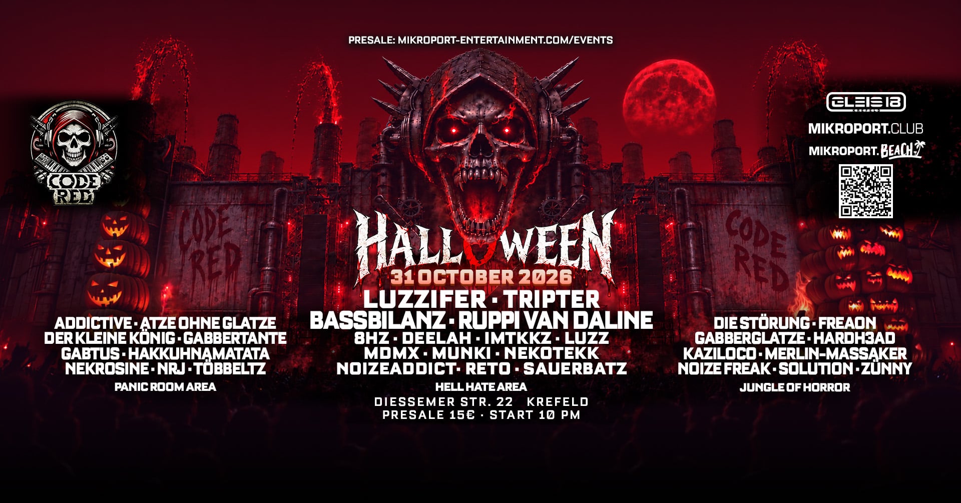 31.10.26 – CODE RED – Halloween Special
