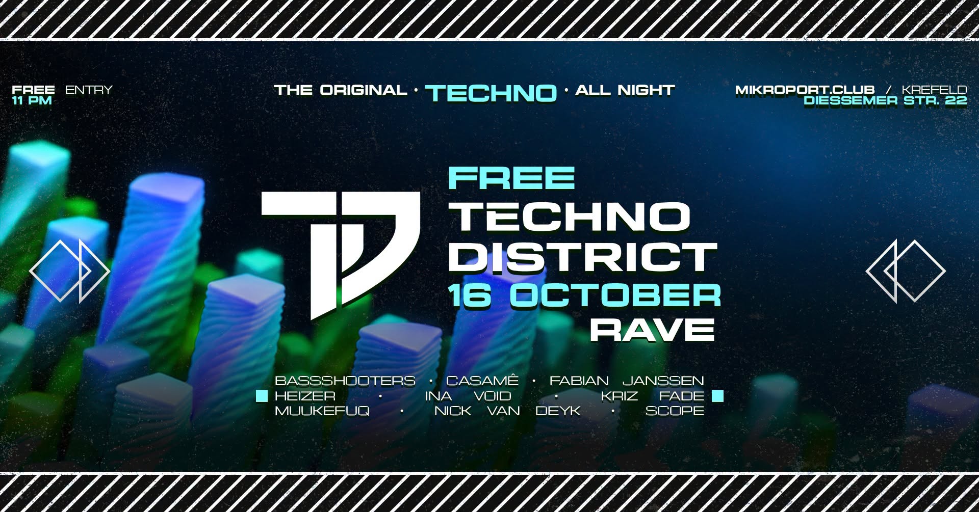 16.10.26 – FREE RAVE – Techno District